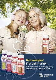 Inspirasjonsbrosjyre - Fresenius Kabi