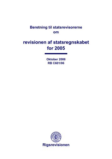 Hent beretningen her (pdf) - Rigsrevisionen