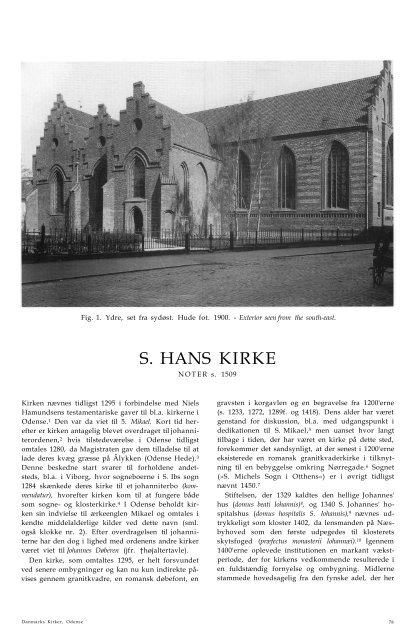 Skt. Hans Kirke - Danmarks Kirker - Nationalmuseet
