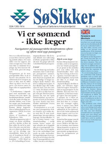 SøSikker 02 - Søfartens Arbejdsmiljøråd