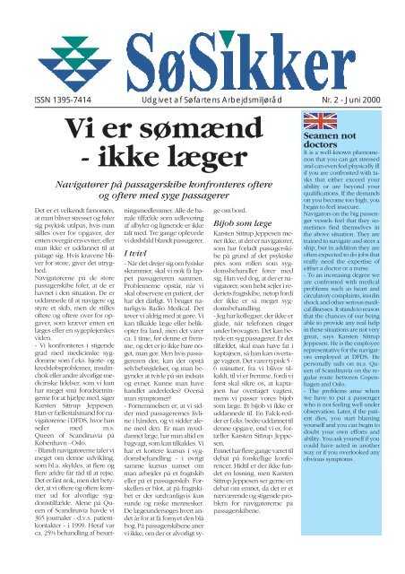 SøSikker 02 - Søfartens Arbejdsmiljøråd