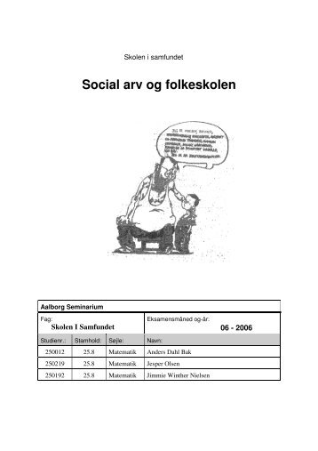 Social arv (545kb pdf)