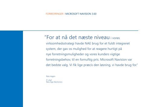 4.0MICROSOFT® BUSINESS SOLUTIONS–NAVISION® 4.0