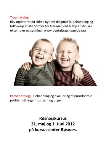 Røsnæskursus 2012 - De Offentlige Tandlæger