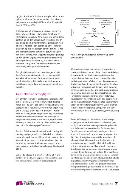 UdviKliNg aF literacy i SceNarieBaSerede UNderviSNiNgSFOrløB