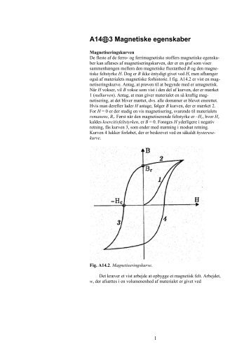 A14@3 Magnetiske egenskaber - Materials.dk