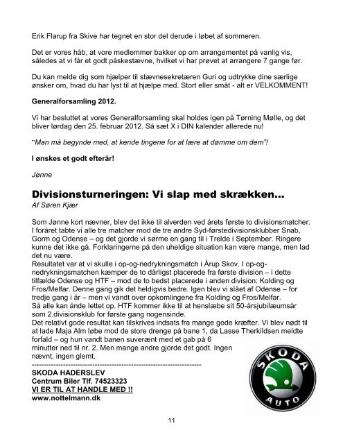 ORIENTERINGSKLUBBEN HTF HADERSLEV 49. Årgang ... - OK-HTF