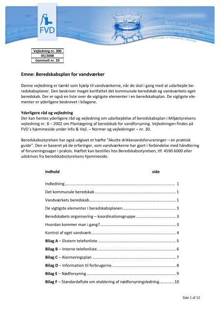Vejledning nr. 300