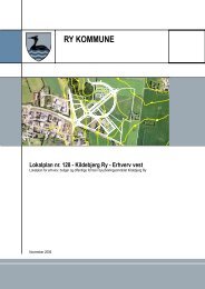 Lokalplan nr. 128 - Kildebjerg Ry - Erhverv Vest - Kildebjerg Ry A/S