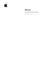 iPhone Brugerhåndbog - Telmore