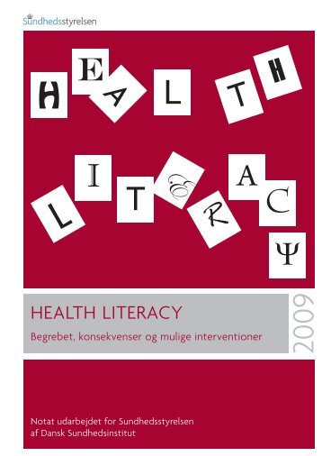 Health literacy - Sundhedsstyrelsen