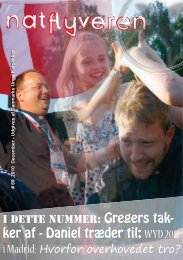 ker af - Daniel træder til; WYD 2011 - Danmarks Unge Katolikker