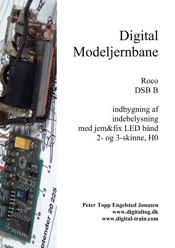 Vognlys med jem&fix LED - Digital tog og digital modeljernbane