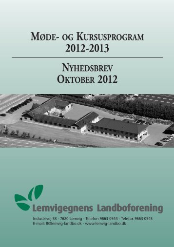 MØDEPROGRAM 2012-2013 - Noatun