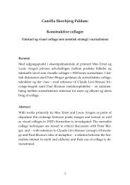 Konstruktive collager - Institut for Æstetik og Kommunikation ...