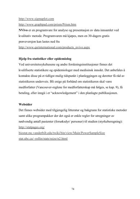 Last ned PDF (154 sider) - Oslo universitetssykehus