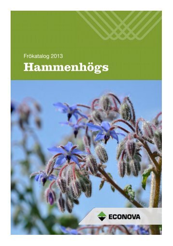 Hammenhögs frökatalog 2013 (PDF 14 MB, lågupplöst) - Econova