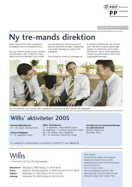 233629 Kort Fortalt juli05.indd - Willis