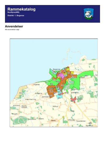 Anvendelser - Kommuneplan for Nordfyns Kommune