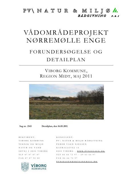 Projektrapport Enge Viborg Kommune