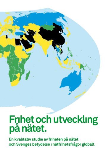 Frihet och utveckling på nätet - Svenska institutet