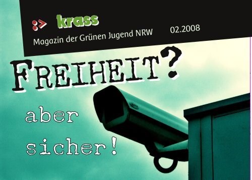 :> krass 02.2008 - Grüne Jugend NRW