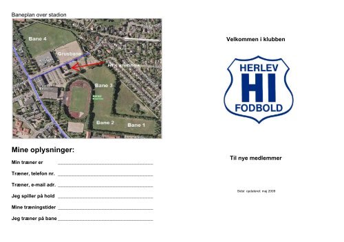 Mine oplysninger: - Herlev Fodbold