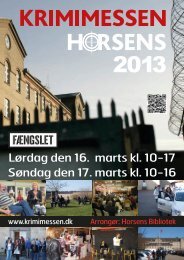 Program for Krimimessen 2013 (PDF 14.3 mb)