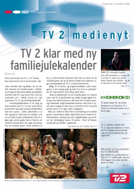 TV 2 klar med ny familiejulekalender