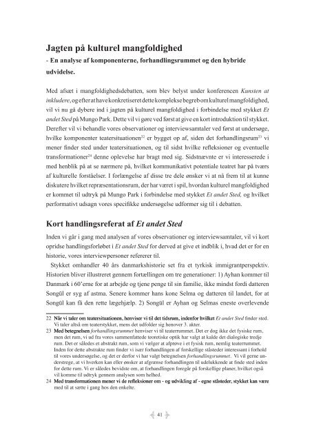 Forestillingens fællesskab [PDF] - Center for Kunst & Interkultur