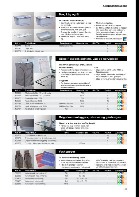 Produkt katalog - Vileda Professional