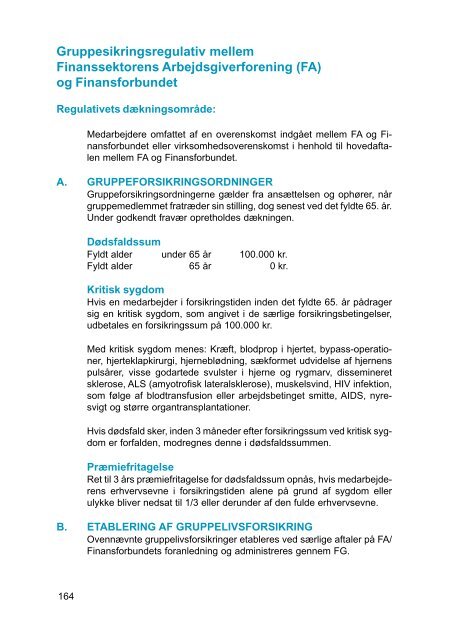 Standardoverenskomst - Finansforbundet