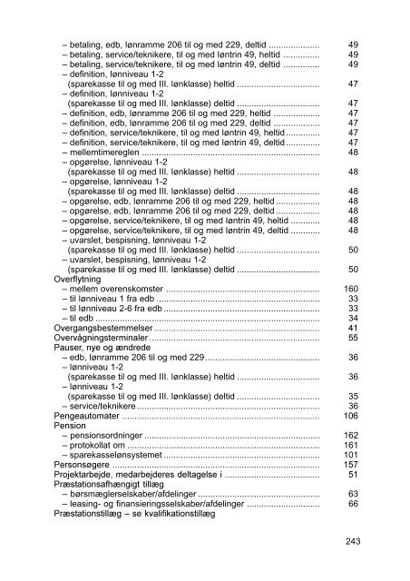 Standardoverenskomst - Finansforbundet