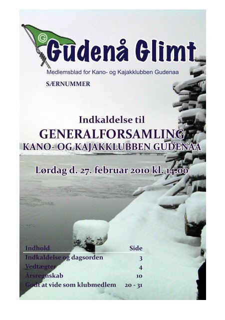 2010_februar - Kano- og Kajakklubben Gudenaa