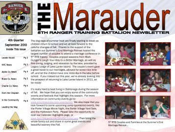 4th Quarter September 2010