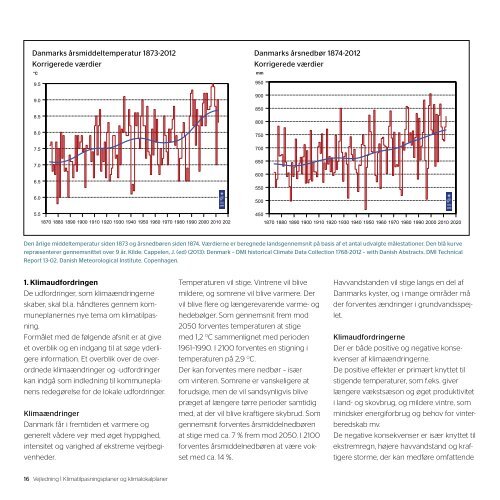 Vejledning İ Klimatilpasningsplaner og klimalokalplaner - FAGUS