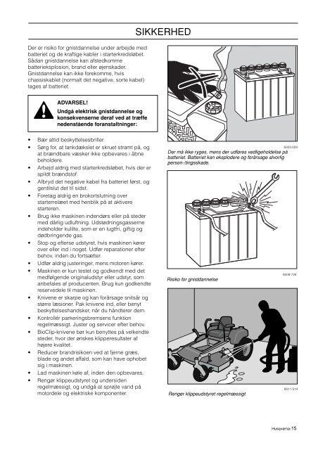 Brugsanvisning - Husqvarna