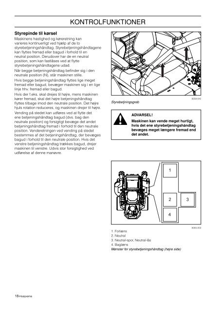 Brugsanvisning - Husqvarna