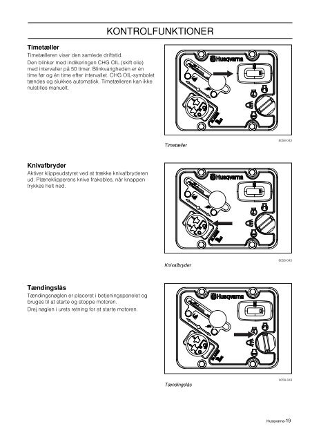 Brugsanvisning - Husqvarna