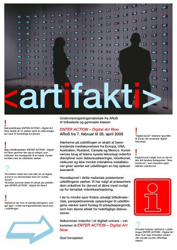 ENTER ACTION - Digital Art Now - ARoS Aarhus Kunstmuseum