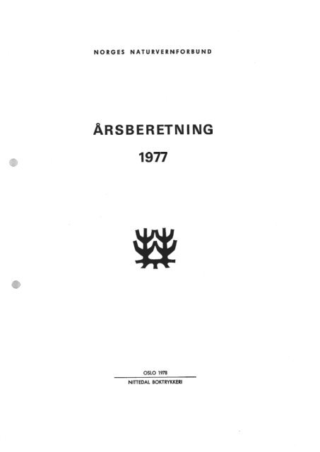 Dokumenter/rapporter/Årsberetning 1977.pdf - Norges ...
