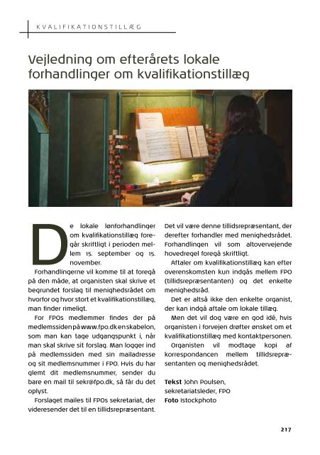 PO-bladet - Organistforeningen