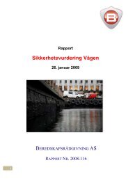 Rapport etter øvelse - Bergen kommune