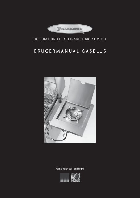BRUGERMANUAL GASBLUS - JensenGrill