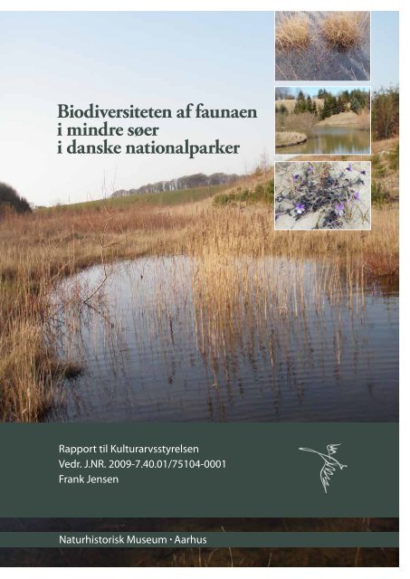 Rapport til Kulturarvsstyrelsen. 40 sider - Naturhistorisk Museum