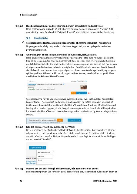 Usability-test af Statsbibliotekets søgesystem