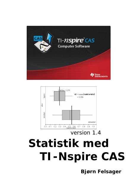 Statistik med TI-Nspire CAS - Emu