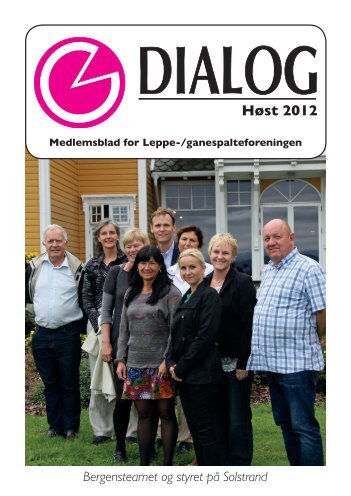 Høst 2012 - Leppe- Ganespalte foreningen