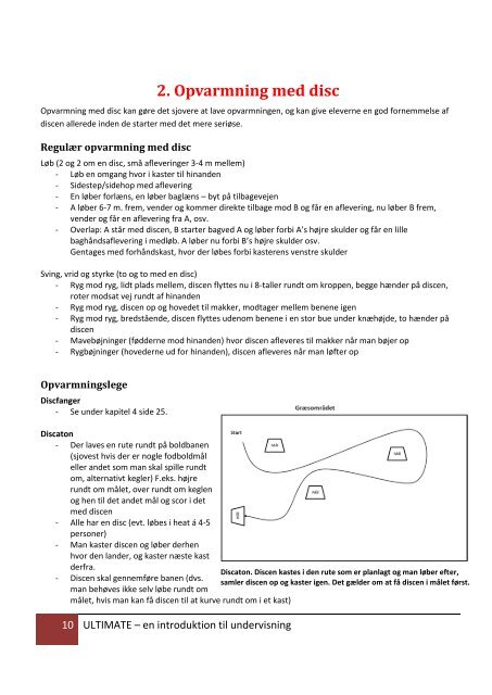 Ultimate kompendium - Dansk Frisbee Sport Union