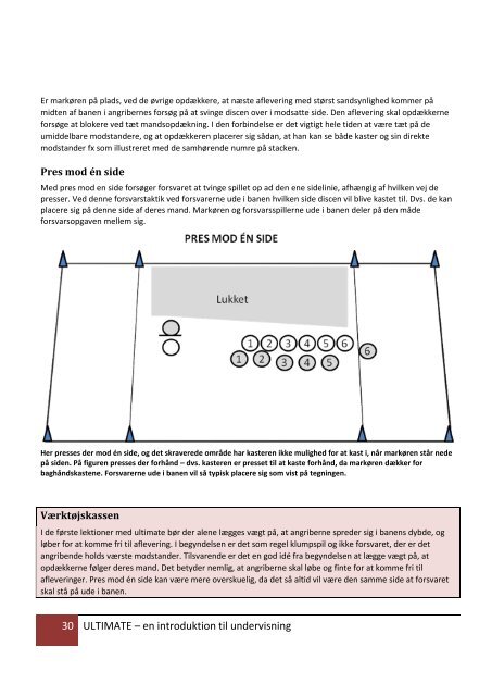 Ultimate kompendium - Dansk Frisbee Sport Union